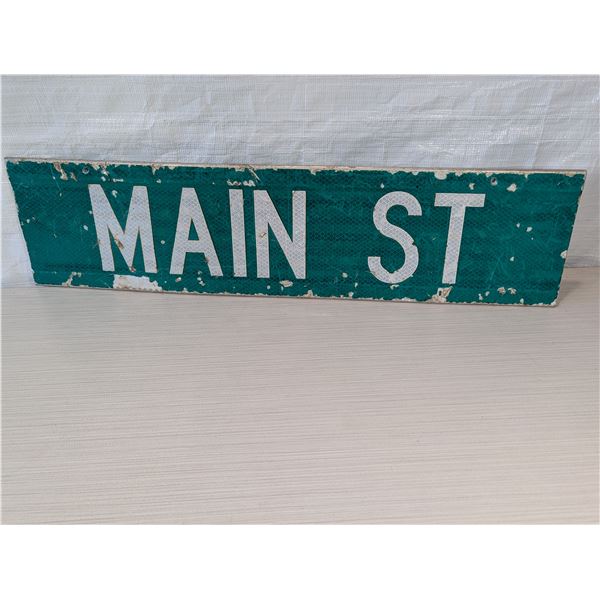 MAIN STREET SIGN (24" X 6")