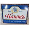 Image 1 : HAMM'S BEER SIGN (12.5" X 16")