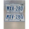 Image 1 : 1978 BRITISH COLUMBIA LICENSE PLATE ( Pair)