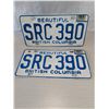 Image 1 : 1978 BRITISH COLUMBIA LICENSE PLATE ( Pair)