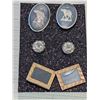 Image 1 : VINTAGE CUFFLINKS (3 pairs)