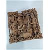 Image 1 : Balinese hand-carved wooden wall panel.