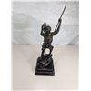 Image 3 : VINTAGE 1957 BOY SCOUT BRONZE STATUE