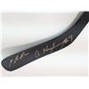 Image 1 : 1999 FORMER CANUCKS PAVEL BURE & ALEX MOGILNY Signed Hockey Stick