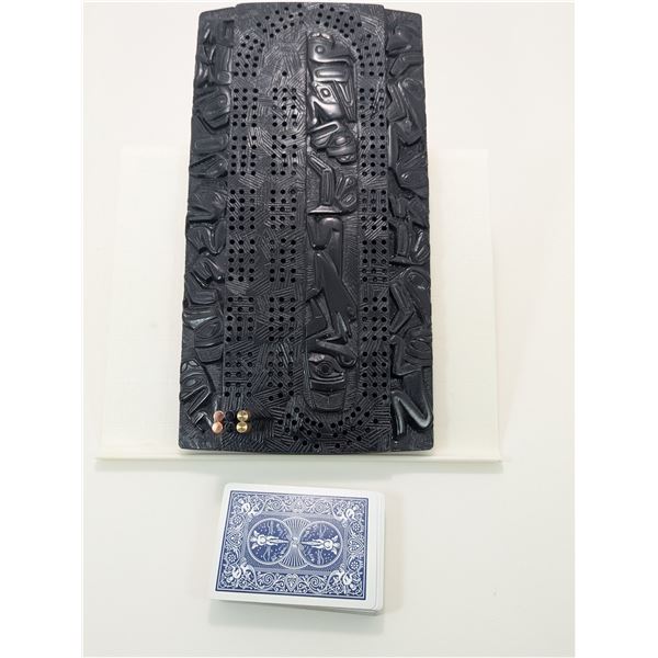 VINTAGE 1St NATION CRIBBAGE BOARD