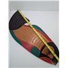 Image 4 : FOLK ART WOODEN BLACK-RED-GREEN FISH by Ron Smallwood