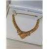 Image 6 : ANTIQUE TEMPLE Gold Plated Necklace