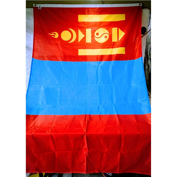 MONGOLIA FLAG 4'x6'. NEW