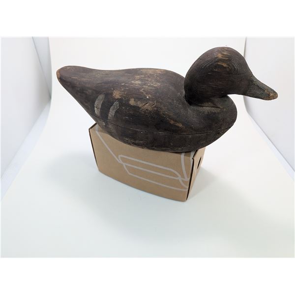 ANTIQUE WOODEN DUCK DECOY