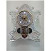 Image 1 : ANTIQUE VICTORIAN PORCELAIN CLOCK with Modern Movement
