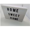 Image 3 : Vintage gas pump design & Home Sweet Home sign.