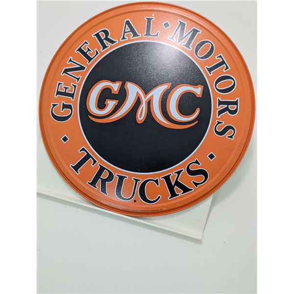 GMC TRUCKS 12" SIGN