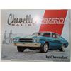 Image 1 : CHEVELLE MALIBU 350 12.5" X 16" SIGN