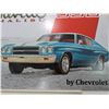 Image 3 : CHEVELLE MALIBU 350 12.5" X 16" SIGN