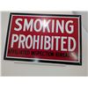 Image 1 : SMOKING PROHIBITED 15" X 10" SIGN