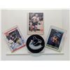Image 1 : SIGNED NHL HOCKEY CARDS & GAME DAY PUCK