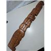 Image 8 : INDIGENOUS GRIZZLY EAGLE 37.5" CARVING