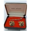 Image 2 : MARC ANTONY FLY FISHING MOTIF CUFFLINKS
