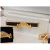 Image 3 : SIDNEY AUSTRALIA BRIDGE MOTIF CUFFLINKS & TIE CLIP