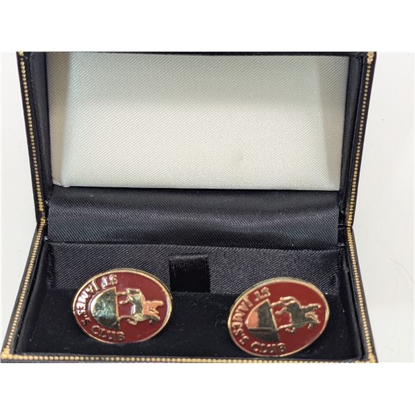 ST. JAMES CLUB CUFFLINKS