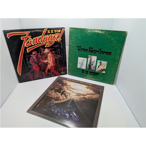 ROCK ALBUMS ZZ TOP JACKSON BROWN