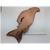 Image 2 : INDIGENOUS SALMON 12" CARVING BY MATTHEW BAKER