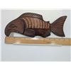 Image 4 : INDIGENOUS SALMON 12" CARVING BY MATTHEW BAKER
