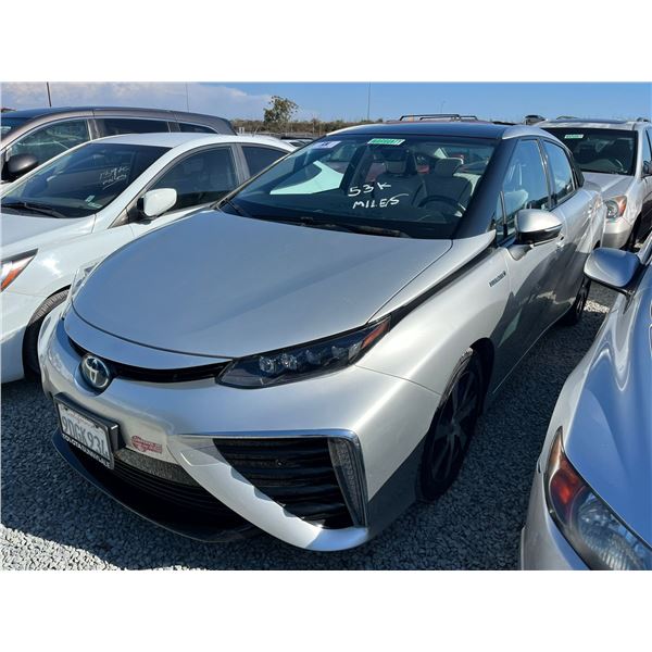 TOYOTA MIRAI 2018 T-15 DAYS