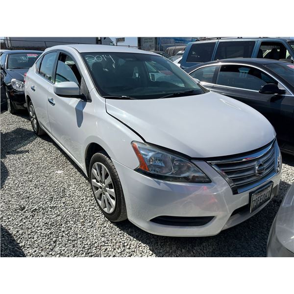 NISSAN SENTRA 2014 APP DUP/T -