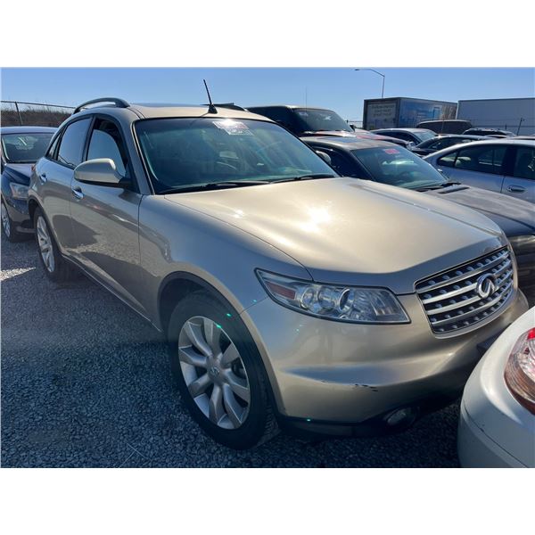 INFINITI FX35 2003 T-DONATION