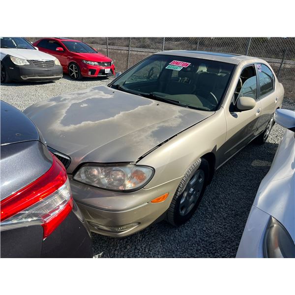 INFINITI I30 2001 T-DONATION