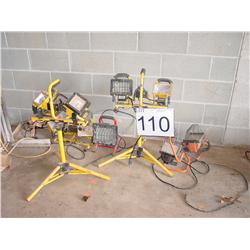 PEDESTAL LIGHTS (7X), 