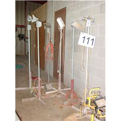 PEDESTAL LIGHTS (6X), 