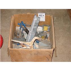 COMPOUND WELDER CLAMPS & SHEET ROCK CORNER CUTTER, 