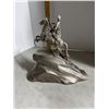 Image 2 : 10 inch Peter, the great metal statue