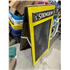 Image 2 : A framed double sided chalkboard