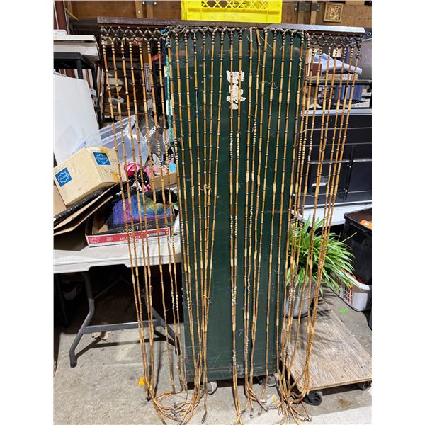 Beaded curtain