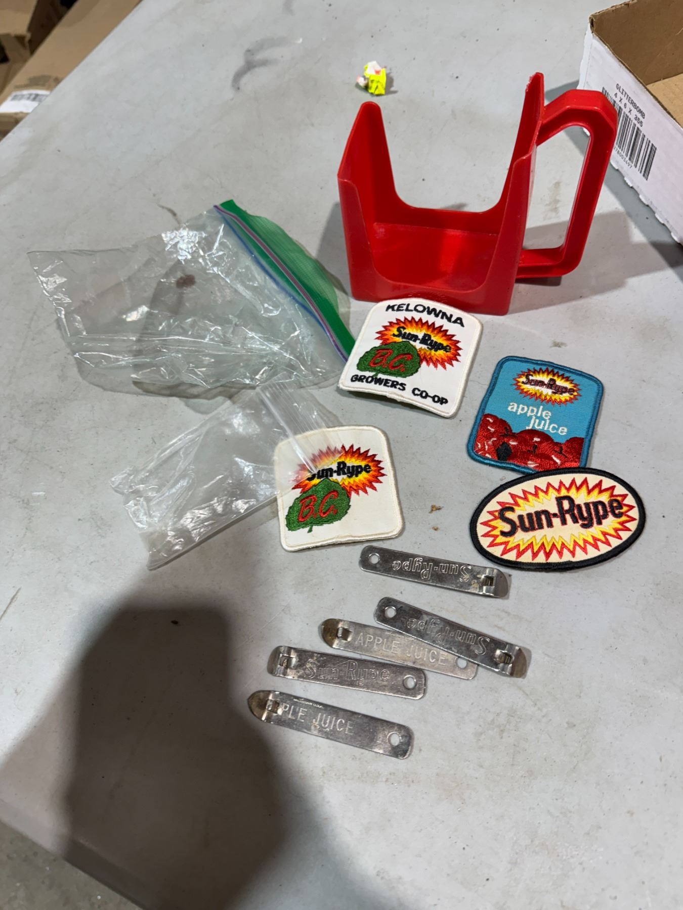 Sun Rype Merch Sun rype bottle openers and patches
