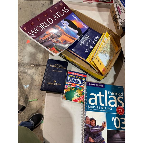 Atlas's in maps