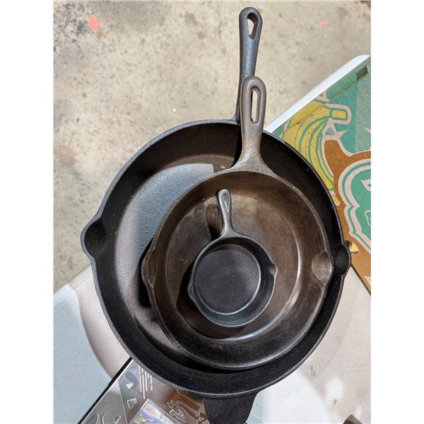 Cast-iron frying pan