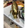 Image 2 : Brass Pig coin bank