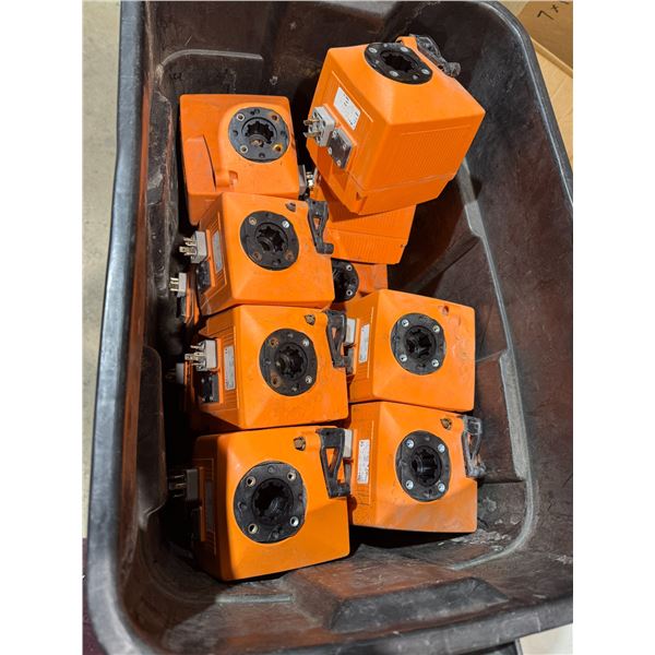 Bin of George Fisher EA11 ELECTRICAL ACTUATORS.