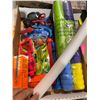 Image 1 : Water, balloons, goggles, sprayers, etc.