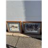 Image 1 : 2 wolf wallhangings