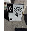 Image 1 : Metal sign