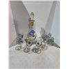 Image 1 : Hand painted decanter and glasses