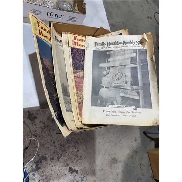 Family Harold and weekly Star newspapers