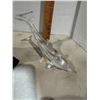 Image 1 : Made in France, dolphin crystal figurine