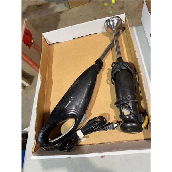 Electric knife and mix