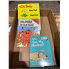 Image 1 : Dr. Seuss books and Mr. tickle Mr. men book